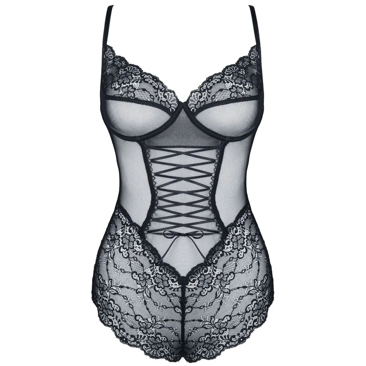 Schwarzer Body Carine von Demoniq Look At Me Collection | Fesselliebe.de