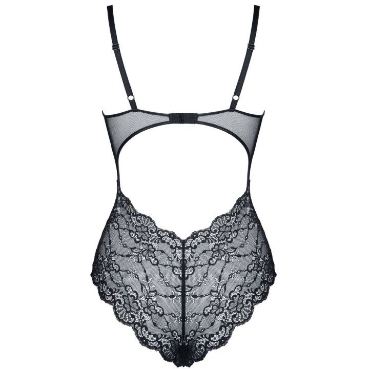 Schwarzer Body Carine von Demoniq Look At Me Collection | Fesselliebe.de