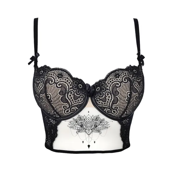 V-9031 Bustier Schwarz von Axami | Fesselliebe.de