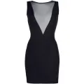 ♥ V-9209 Kleid Schwarz von Axami ♥