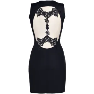 ♥ V-9209 Kleid Schwarz von Axami ♥